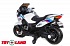 Мотоцикл Moto New ХМХ 609, белый, свет и звук  - миниатюра №5